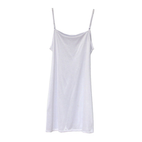 Thin Shoulder Strap Spring & Summer Dress Slip Petticoat
