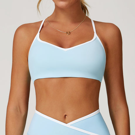 Hollow-Out Yoga Bra