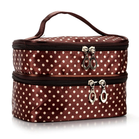 Women's Waterproof Double-layer Cosmetic Storage Bag