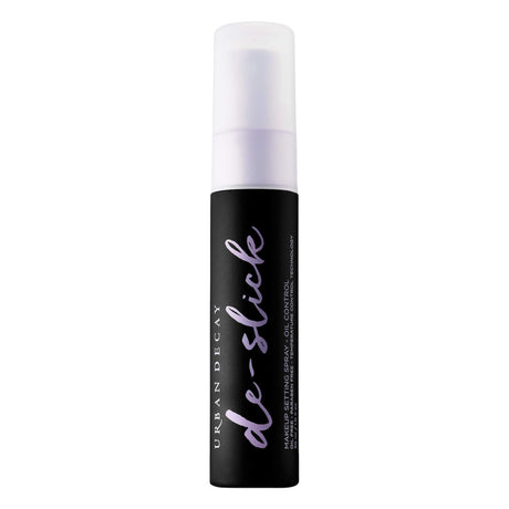 Urban Decay De-Slick Mattifying Makeup Setting Spray for Face (Travel Size) Waterproof Smudge-proof Oil & Shine Control for Oily Combination Skin Oil-free Vegan Cruelty-free - 1 fl oz