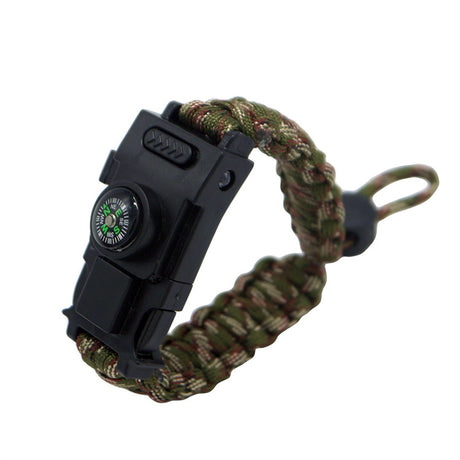 Outdoor Umbrella Rope Knife Camping Survival Bracelet