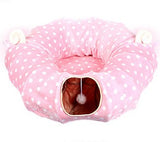 S-Shaped Curved Pet Tunnel and Track Toy