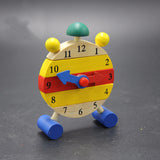 Wooden Educational Puzzle Clock for Kids (Interactive Toy)