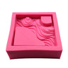 Cement Planter with Nordic Polygon Design and Mold