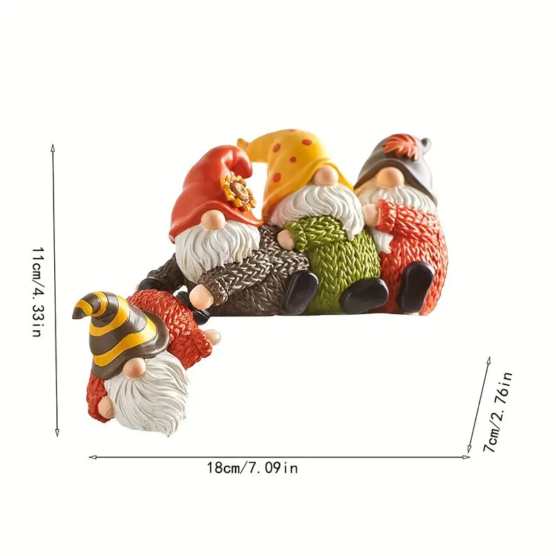 Christmas Gnome Statue for Home and Office Decoration