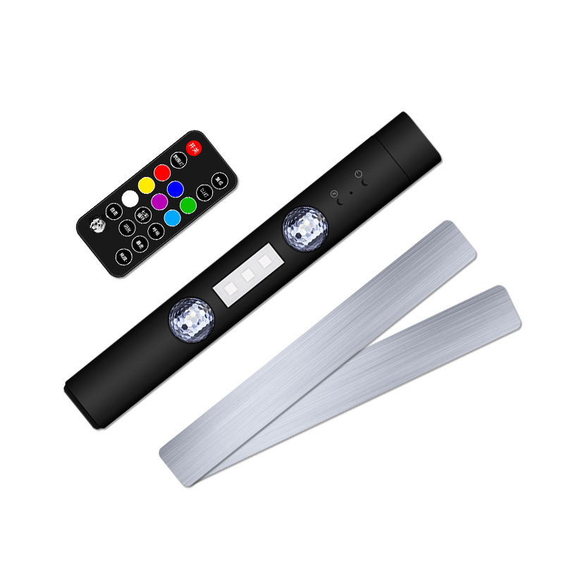 USB Rechargeable Colorful LED Car Atmosphere Light