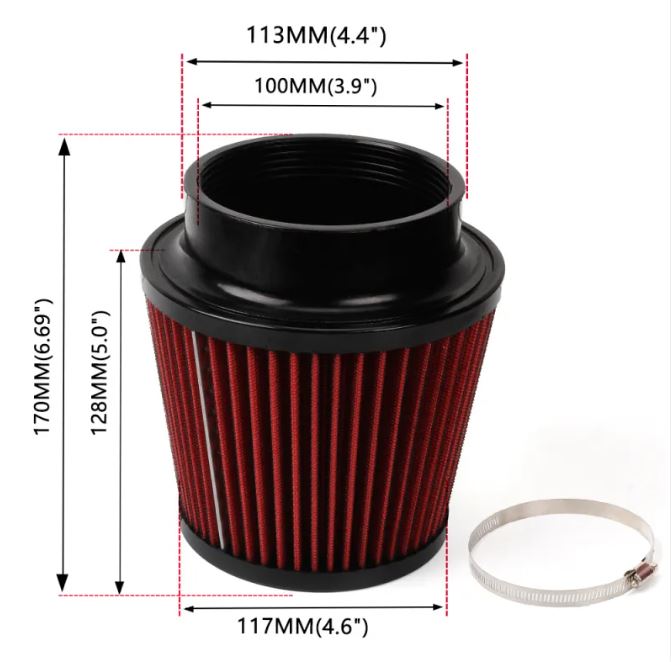 Car Modification Fittings Air Filter
