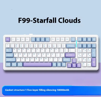 Wireless Three-model Bluetooth Office Keyboard