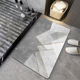 Bathroom Silicone Diatomaceous Water Absorbent Mat
