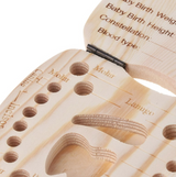 Wooden Baby Tooth Storage Box for Milk Teeth