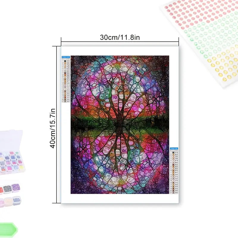 Creative Tree DIY Rhinestone Painting Kit for Home Decor
