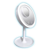 3-in-1 LED Makeup Mirror with Fan and Light