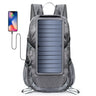 Foldable Solar Hiking Backpack with 5V Power Supply