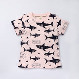 Children's Cartoon Pure Cotton Short Sleeve T-Shirt