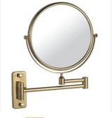 Folding Double-Sided Wall-Mounted Makeup Mirror