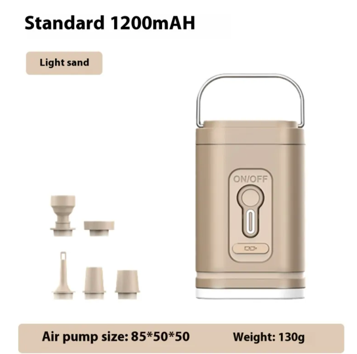 Camping Air Pump & Light