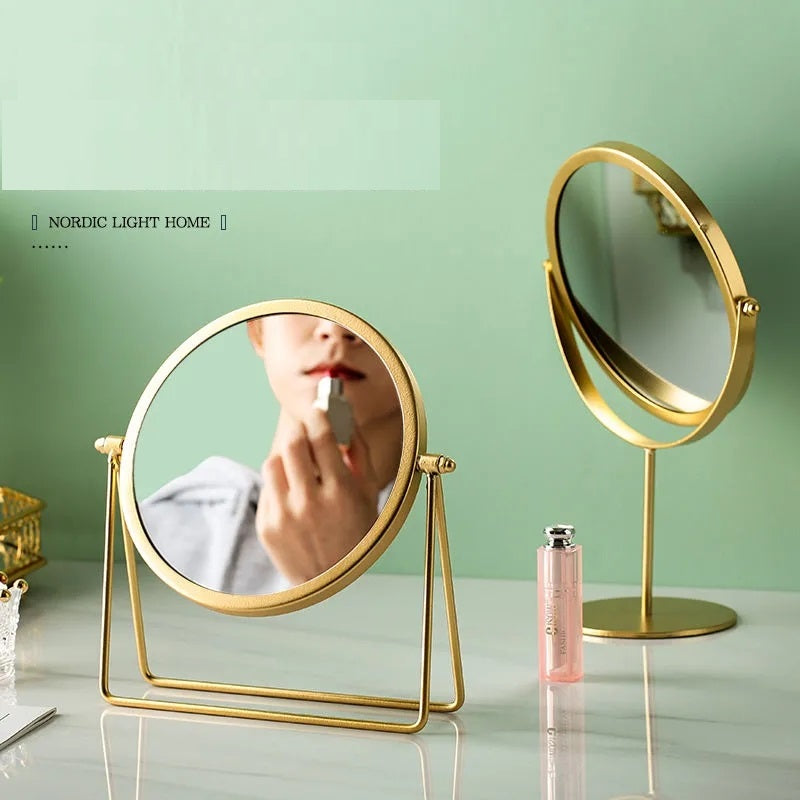 Nordic Portable Large Desktop Makeup Mirror