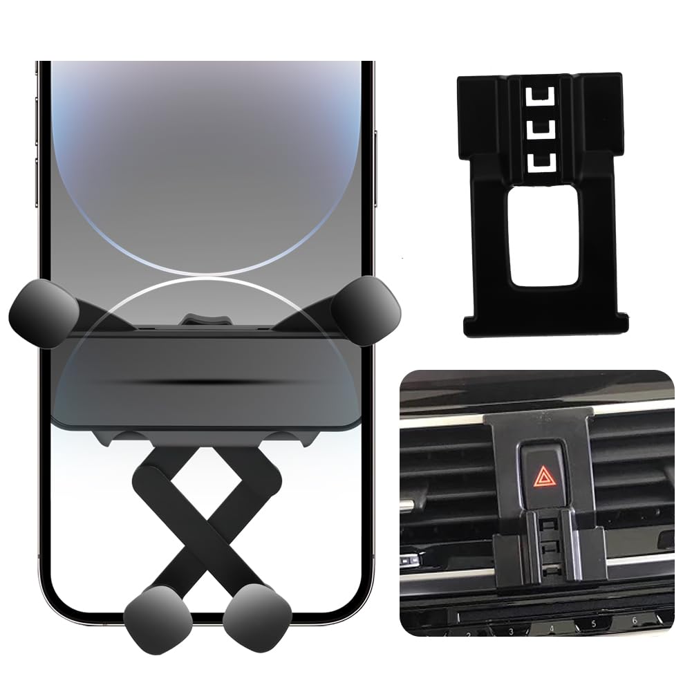 Car Phone Holder for BMW X3/X4 Auto Accessories[Special Vehicle Installation，only for 2018-2021 X3 & 2019-2021 X4][Auto Lock Hands Free Cell Phone Mount Car fits for iPhone & All Smartphones]