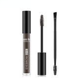 Double-Headed Eyebrow Brush with Lasting Gel Cream