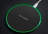 Round Fast Wireless Charging Pad