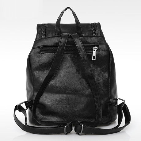 3-Piece Women's Backpack Set with Tassel Design