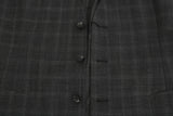 Dolce & Gabbana Elegant Checkered Wool Vest for the Urbane Man