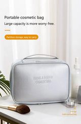 Waterproof PU Makeup Bag for Women - Toiletries Organizer