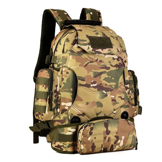40L Outdoor Multifunctional Camouflage Knapsack Bag
