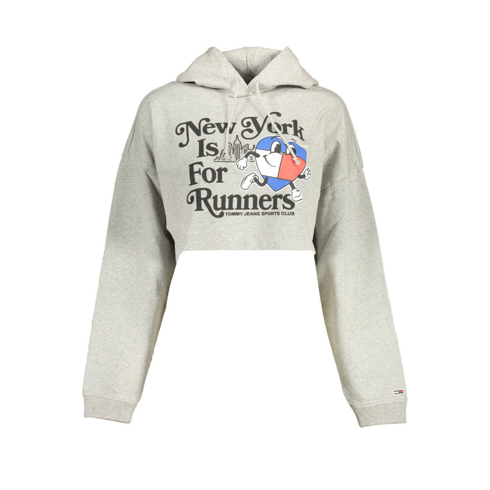 Tommy Hilfiger Sweat à capuche rose et gris - Femme