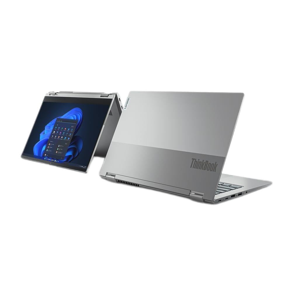 LENOVO NOTEBOOK THINKBOOK 14s YOGA G3 IRU, INTEL i5-1335U, 1.3-4.6GHz/12MB, 10 CORES, 16GB, 512GB SSD M.2 2242, 14' FHD, IPS, ANTIGL, TOUCH, INTEL IRIS XE GRAPHICS, WIFI, LAN, USB, USB4, USB-C, HDMI, WIN 11 PRO, 3YW, MINERAL GREY