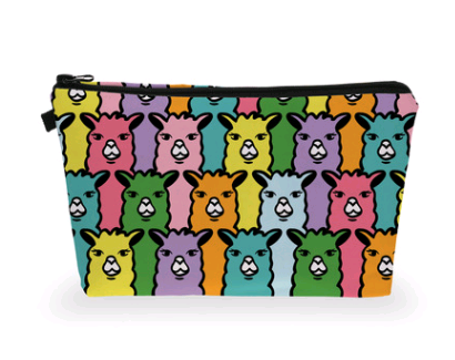 3D Digital Print Makeup Bag and Organizer