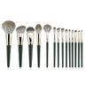 Holiday 12-Piece Makeup Brush Set for Eyes and Face