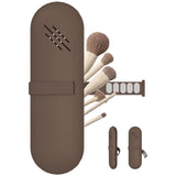 Travel Makeup Brush Holder and Organizer Bag for Women