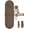 Travel Makeup Brush Holder and Organizer Bag for Women