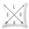 Nordic Style Black and White Velvet Pillow Covers