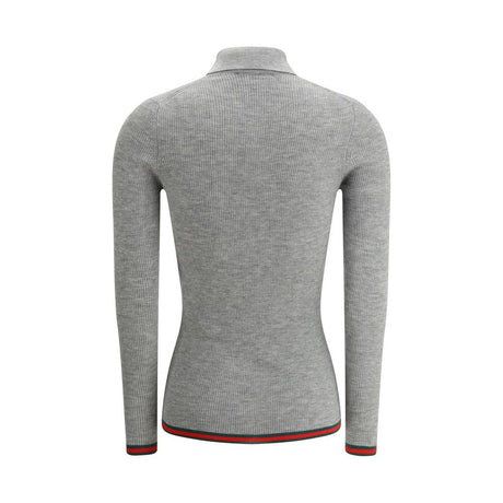 Gucci Gray Cashmere Top
