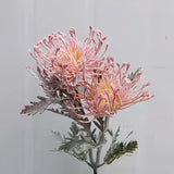 Artificial Flowers with 2 Heads for Home Decoration