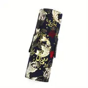 Chinese Style Fabric Storage Box for Makeup Brushes
