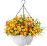 Violet Hanging Garden Basket