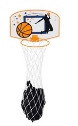 Wooden Punch-free Storage Basketball Board Laundry Basket