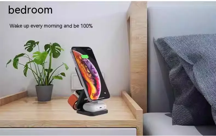 3-in-1 Foldable Wireless Charging Stand