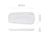 Nordic Style Fish Plate - Creative Ceramic Dish