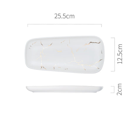 Nordic Style Fish Plate - Creative Ceramic Dish