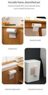 FaSoLa Kitchen Garbage Bag Storage Box - No Punching Needed