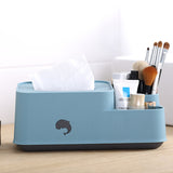 Nordic Style Multifunctional Tissue Box and Organizer