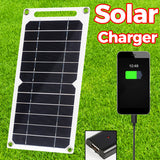 6W Solar Panel Portable USB Charger for Camping