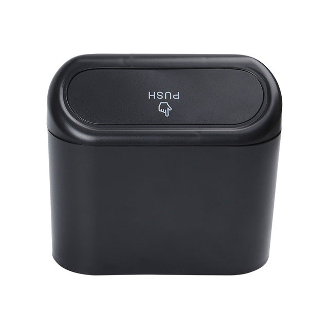 Universal Car Trash Can with Lid for Vehicle Storage