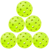 Aookellb Sports Outdoor Pickleballs - X-40 Pickleball Balls - USA Pickleball (USAPA) Approved - Official US Open Ball (6 Pack Green)