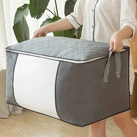 Fabric Non-woven Quilt Storage Bag for Home Organization