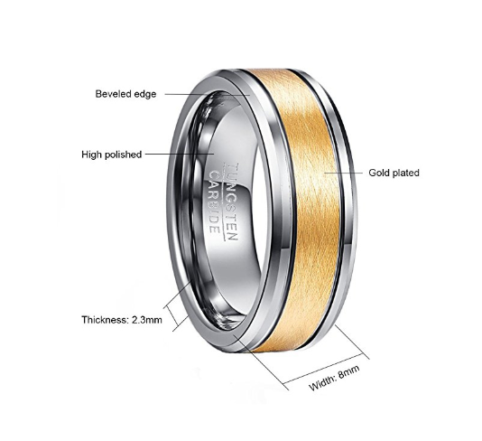 Men's Gold Ring - Fashionable Jewelry Accessory